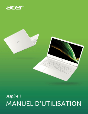 Acer Aspire A114-61 Notebook Manuel utilisateur | Fixfr