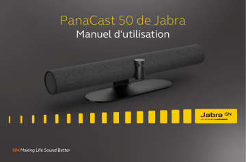 PanaCast 50 - Grey | PanaCast 50 - Black | PanaCast 50 - | Jabra PanaCast 50 Manuel utilisateur | Fixfr