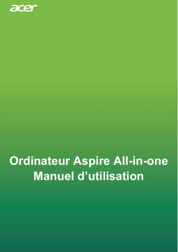 Acer Aspire C24-1651 All-in-one Manuel utilisateur