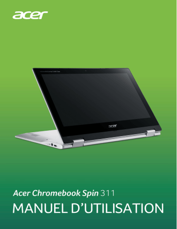 Acer CP311-3H Netbook, Chromebook Manuel utilisateur | Fixfr