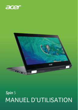 Acer SP513-53N Notebook Manuel utilisateur