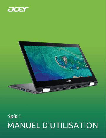 Acer SP513-53N Notebook Manuel utilisateur | Fixfr