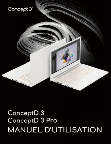 ConceptD CN315-72P | ConceptD CN315-72 | ConceptD CN314-72G | ConceptD CN315-72G | Acer ConceptD CN314-72P Notebook Manuel utilisateur | Fixfr