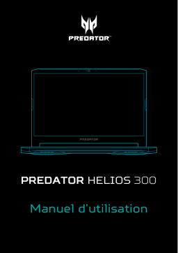 Acer Predator PH317-53 Notebook Manuel utilisateur