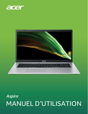 Acer Aspire A317-53G Notebook Manuel utilisateur | Fixfr