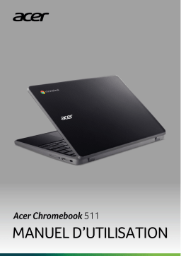 Acer C741L Netbook, Chromebook Manuel utilisateur