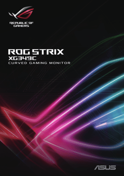 Asus ROG Strix XG349C Aura Sync accessory Mode d'emploi