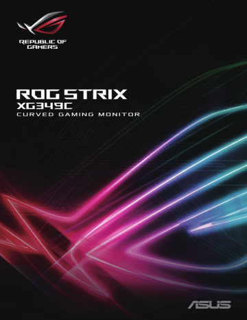 Asus ROG Strix XG349C Aura Sync accessory Mode d'emploi | Fixfr