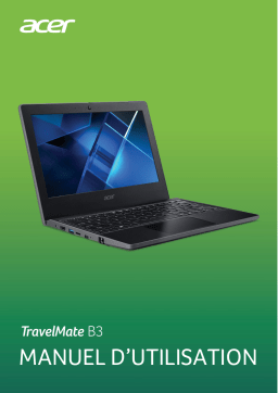 Acer TravelMate B311-31 Notebook Manuel utilisateur