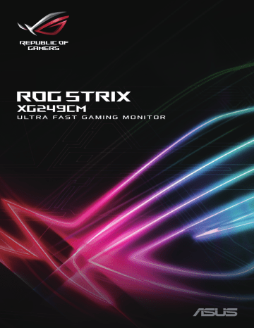Asus ROG Strix XG249CM Aura Sync accessory Mode d'emploi | Fixfr