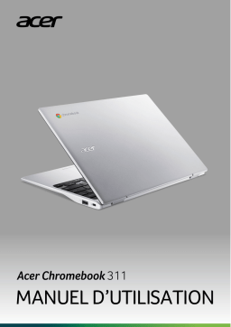 Acer CB311-11HT Netbook, Chromebook Manuel utilisateur