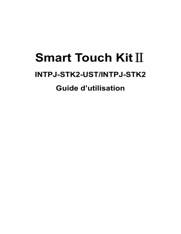 Smart Touch Kit II (INTPJ-STK2) | Acer Smart Touch Kit II (NTPJ-STK2-UST) Projector Manuel utilisateur | Fixfr