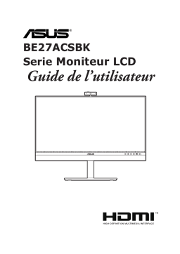 Asus BE27ACSBK Monitor Mode d'emploi