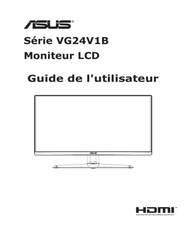 Asus TUF Gaming VG24VQ1B Monitor Mode d'emploi | Fixfr