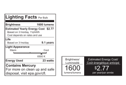 Feit Electric BPESL23TM/D 100-Watt Equivalent Twists CFL Manuel utilisateur