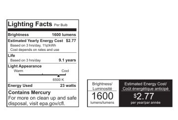 Feit Electric BPESL23TM/D 100-Watt Equivalent Twists CFL Manuel utilisateur | Fixfr