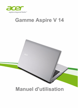 Acer Aspire V3-472 Notebook Manuel utilisateur