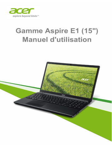 Acer Aspire E1-522 Notebook Manuel utilisateur | Fixfr