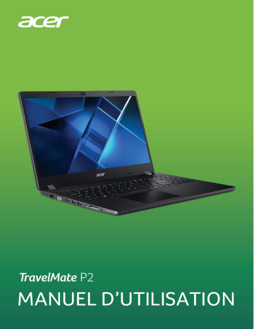 TravelMate P215-53G | Acer TravelMate P215-53 Notebook Manuel utilisateur | Fixfr