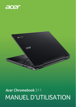 Acer C721 Netbook, Chromebook Manuel utilisateur