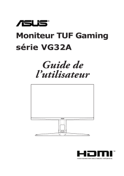 Asus TUF Gaming VG32AQL1A Monitor Mode d'emploi