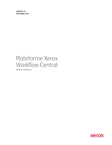 Workflow Central | Xerox App Gallery Mode d'emploi | Fixfr