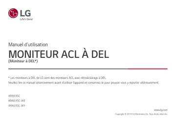 49WL95C-WE | LG 49WL95C-W Manuel du propriétaire | Fixfr