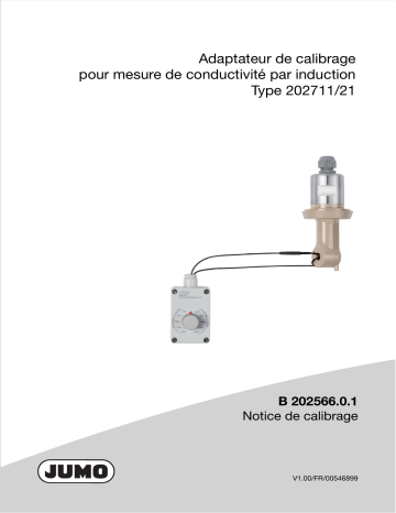 202566 | JUMO 202711 Simulators and calibration adapter Mode d'emploi | Fixfr