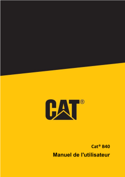 Caterpillar Série CAT B40 Manuel utilisateur