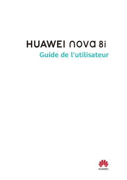 Huawei nova 8i Manuel utilisateur