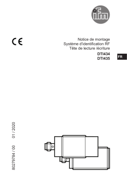 IFM DTI435 RFID read/write head HF Guide d'installation