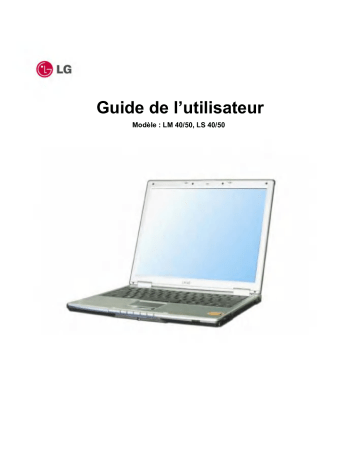 LG LSC50-U Manuel du propriétaire | Fixfr