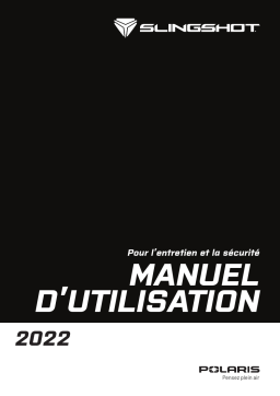 Slingshot SL 2022 Manuel du propriétaire