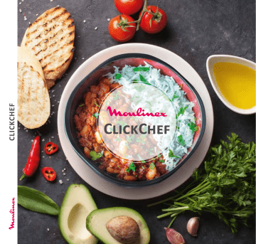 Moulinex HF4521PT CLICKCHEF BRANCA Manuel utilisateur | Fixfr