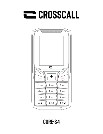 Crosscall Core S4 Manuel utilisateur | Fixfr