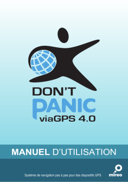 Grundig M1 DP1 Don't Panic Via GPS 4.0 Manuel utilisateur