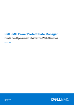 Dell PowerProtect Data Manager Manuel du propriétaire