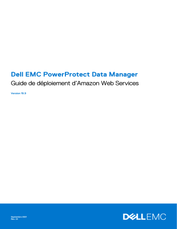 Dell PowerProtect Data Manager Manuel du propriétaire | Fixfr