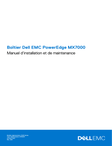 Dell PowerEdge MX5016s server Manuel du propriétaire | Fixfr