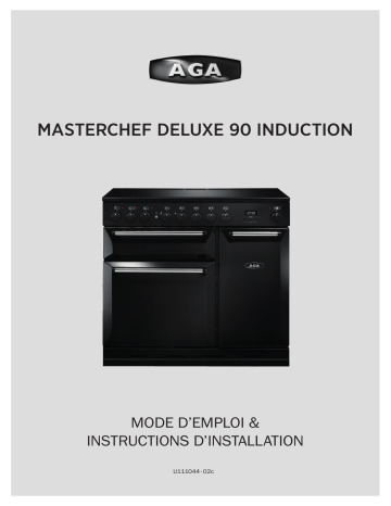 AGA Masterchef Deluxe 90 Induction Manuel du propriétaire | Fixfr