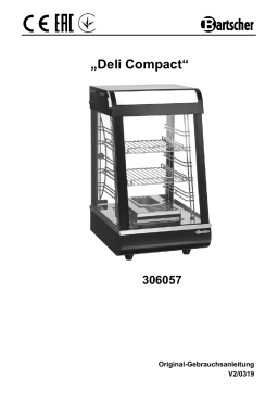 Bartscher 306057 Bartscher DeliCompact hot display unit Mode d'emploi