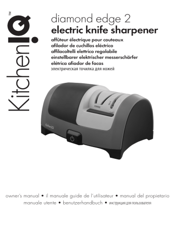 Bartscher 120558 Knife sharpener MS310 Mode d'emploi | Fixfr