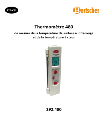 Bartscher 292480 Thermometer 480 Mode d'emploi | Fixfr