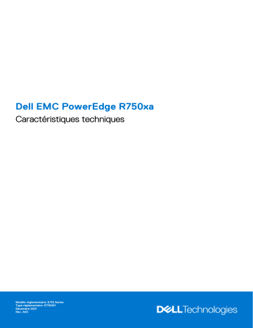 Dell PowerEdge R750xa server Manuel du propriétaire | Fixfr