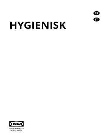IKEA HYGIENISK Manuel utilisateur | Fixfr