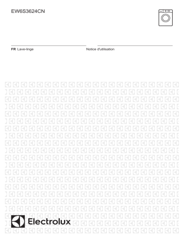 Electrolux EW6S3624CN Manuel utilisateur | Fixfr