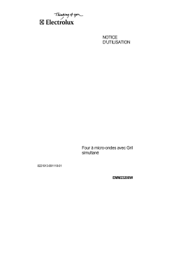 Electrolux EMM23200W Manuel utilisateur