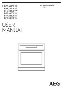 AEG BPK231061M Manuel utilisateur