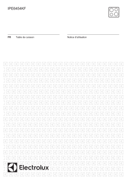 Electrolux IPE6454KF Manuel utilisateur