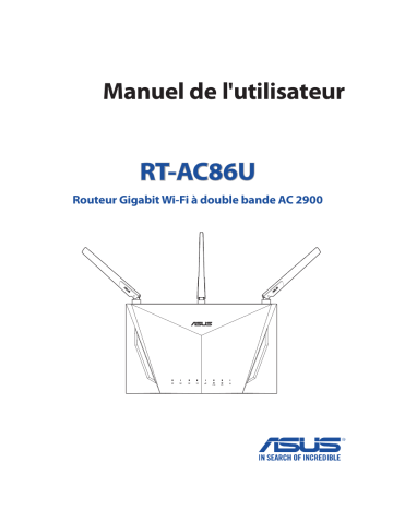 Asus RT-AC86U Manuel utilisateur | Fixfr